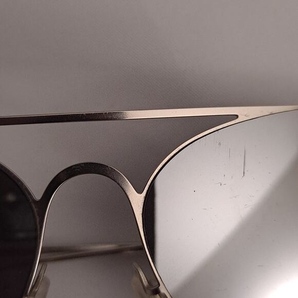 Silver Mira Madison Pilot Mirror Lens Sunglasses - Picture 9 of 10